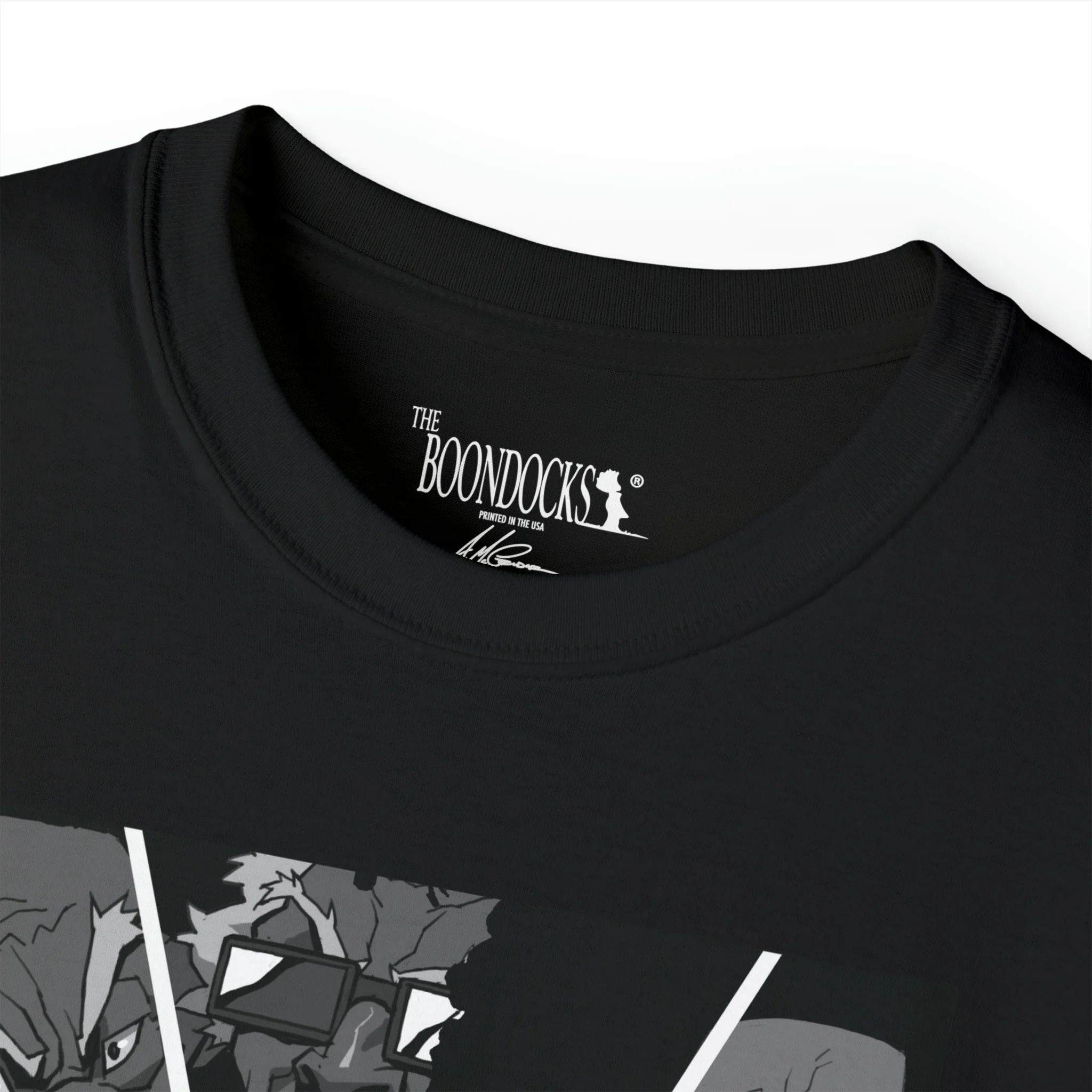 The Boondocks - Action Ready Black Eco-T-Shirt - Image 3