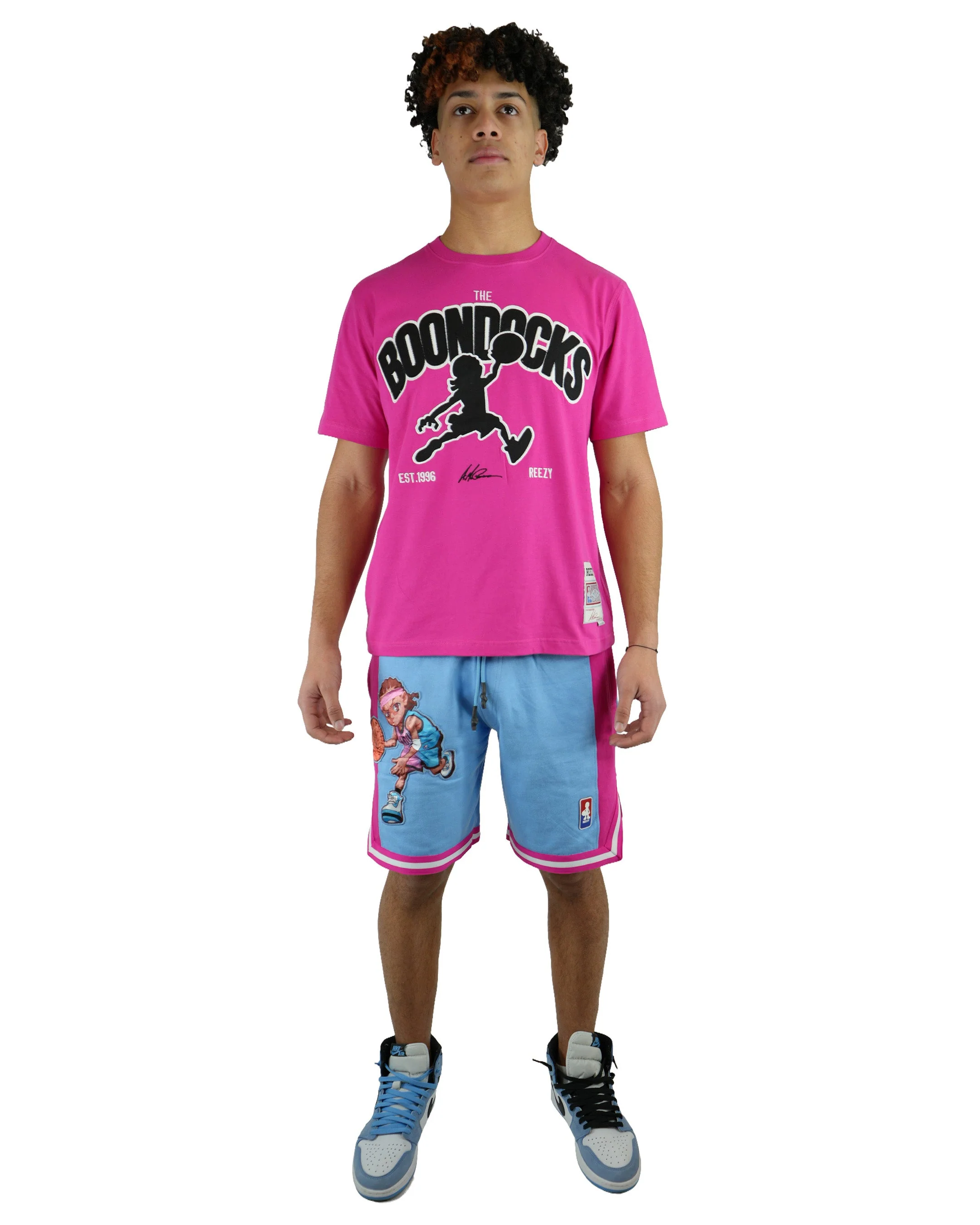 The Boondocks - Air Riley Pink T-Shirt - Image 4