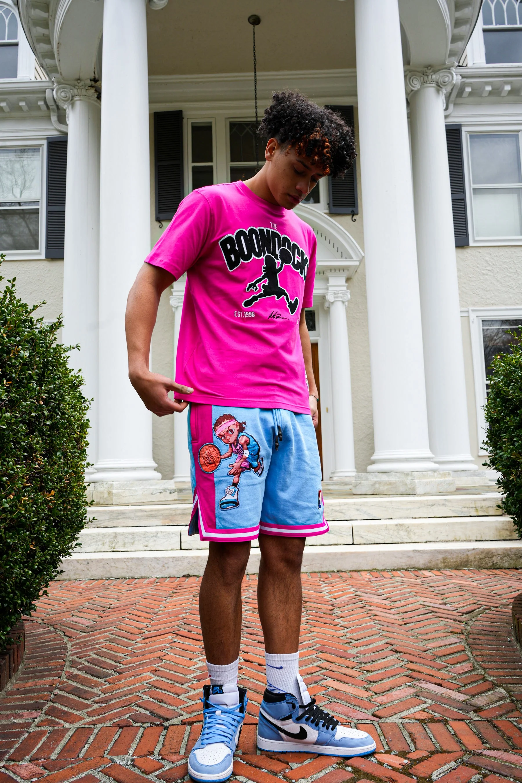 The Boondocks - Air Riley Pink T-Shirt - Image 5