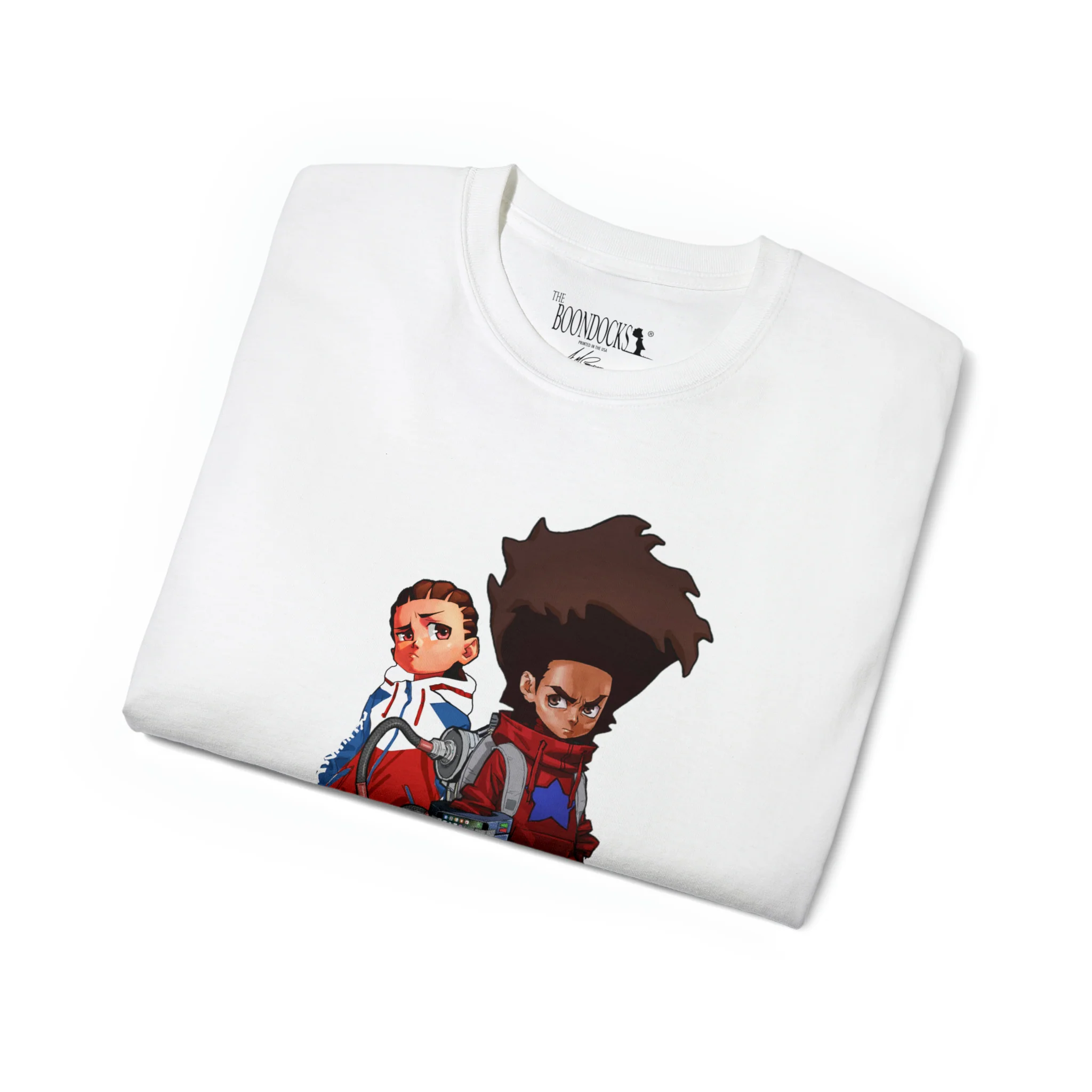 The Boondocks - Future Huey & Riley Black Eco-T-Shirt - Image 3