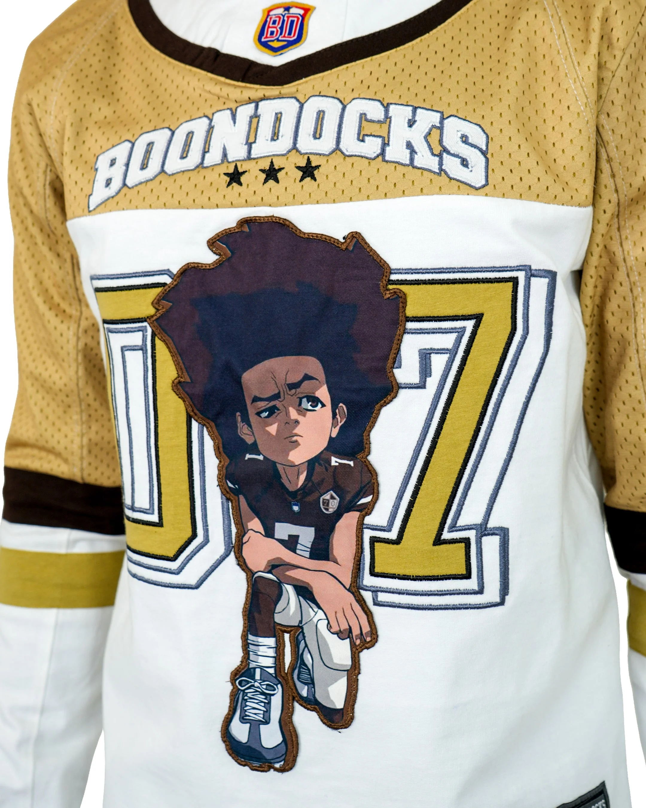 The Boondocks Huey Football Knit Khaki Jersey - Image 3
