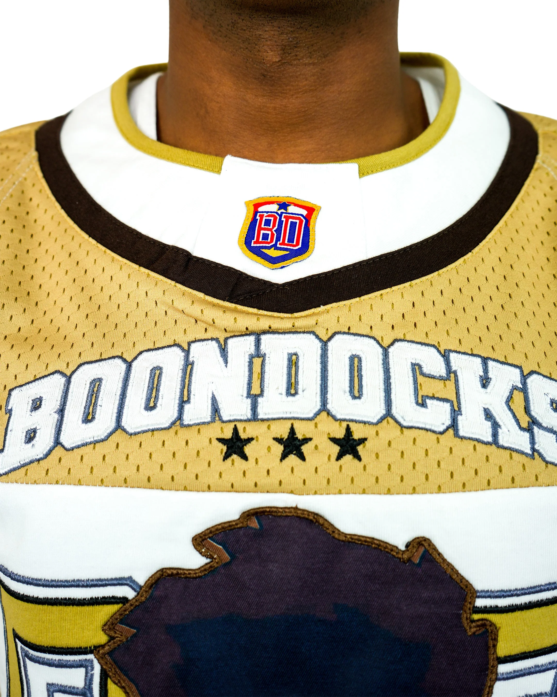 The Boondocks Huey Football Knit Khaki Jersey - Image 4