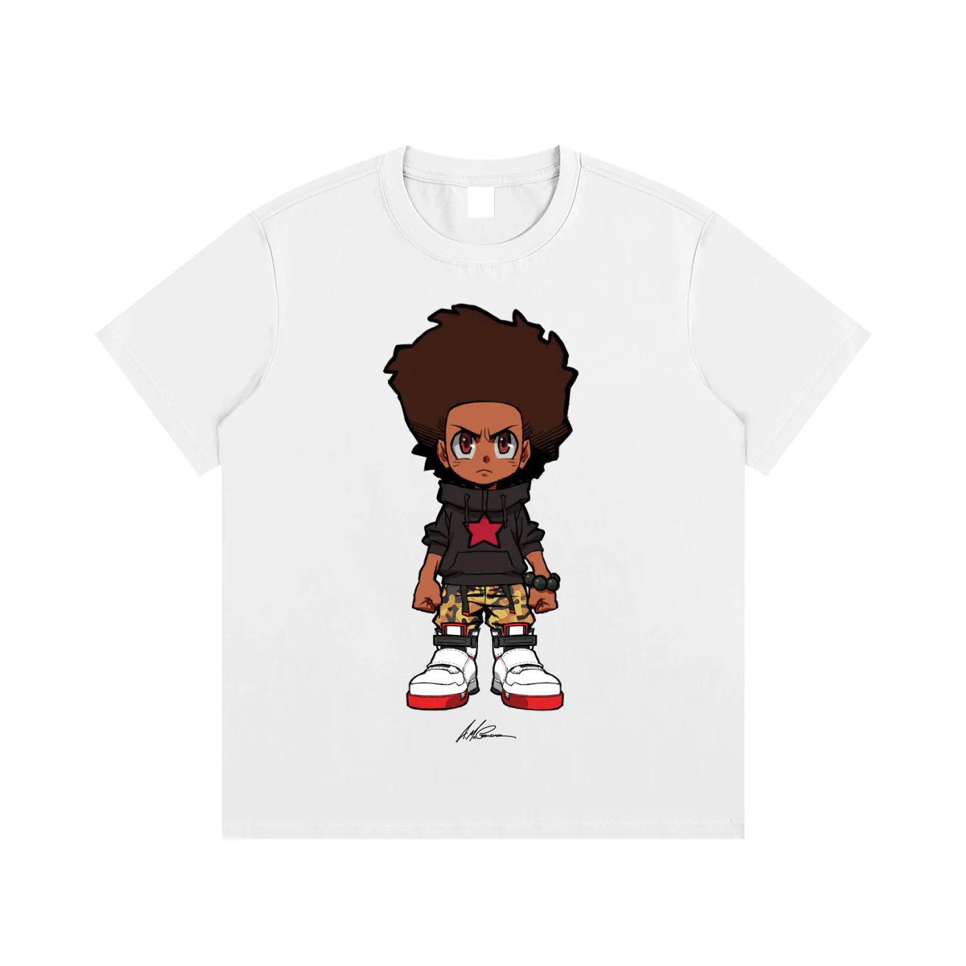 The Boondocks Huey Freeman Stand Firm T-Shirt - Image 3