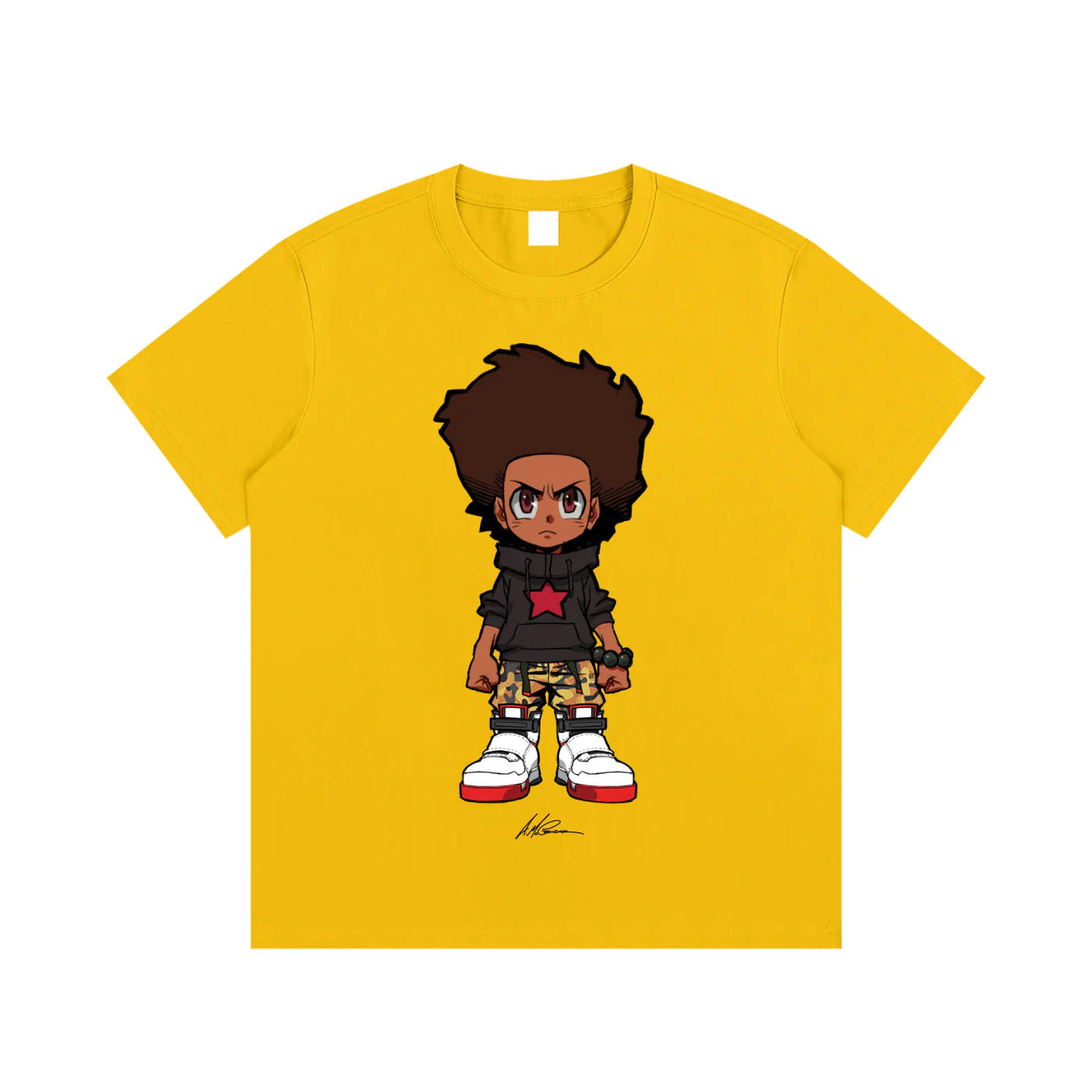 The Boondocks Huey Freeman Stand Firm T-Shirt - Image 5