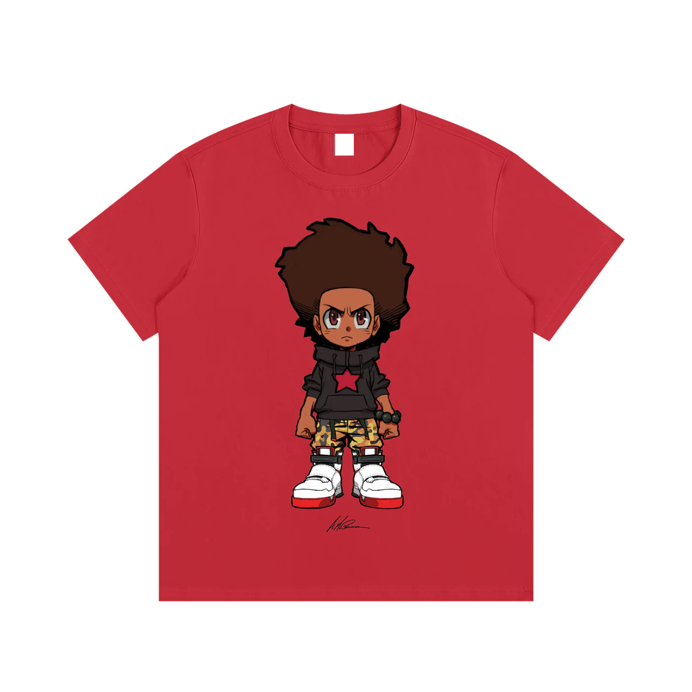 The Boondocks Huey Freeman Stand Firm T-Shirt - Image 7
