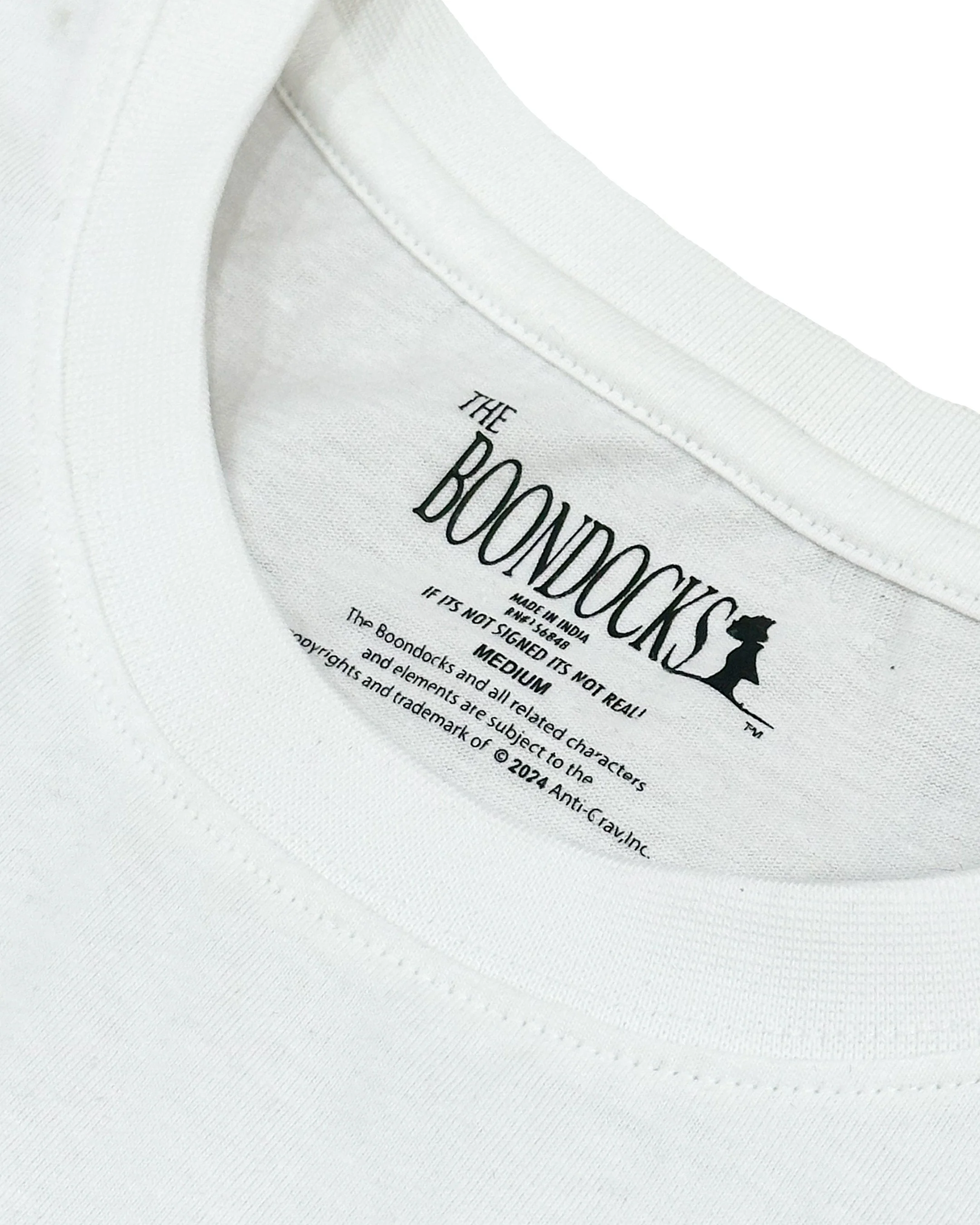 The Boondocks - Huey & Riley Hustlers White T-Shirt - Image 3