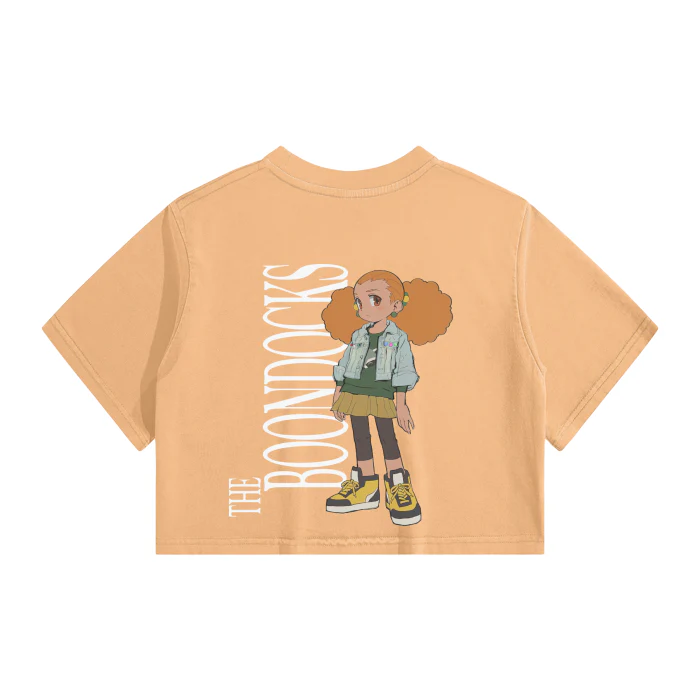 The Boondocks - Jazmine Washed Crop Top - Image 8