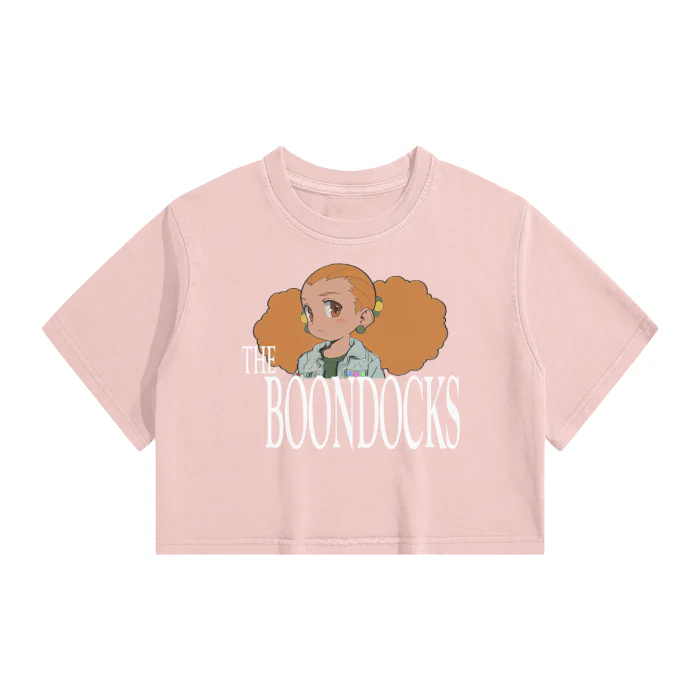 The Boondocks - Jazmine Washed Crop Top - Image 9