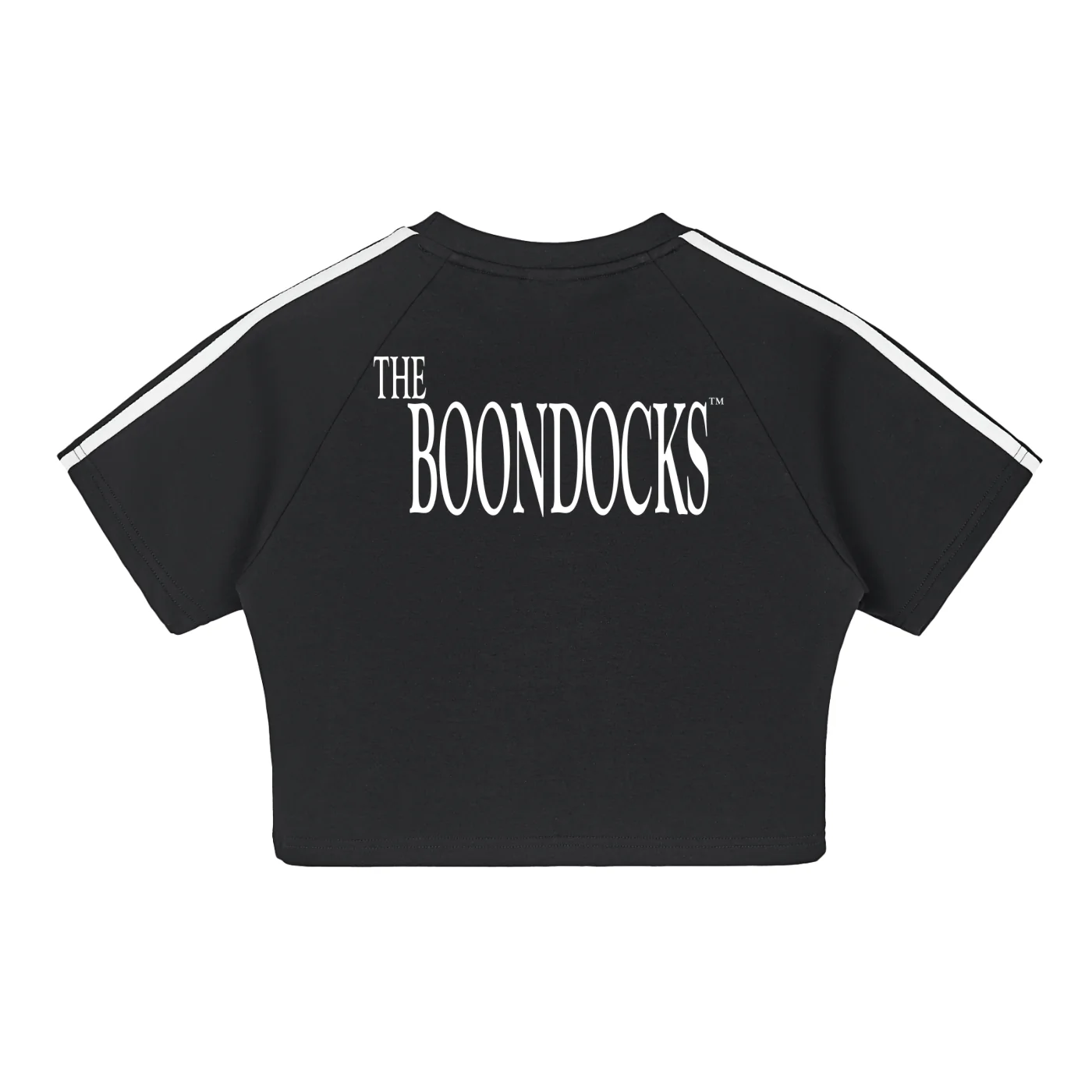 The Boondocks Jazmine Boss Attitude Black Crop Top - Image 4
