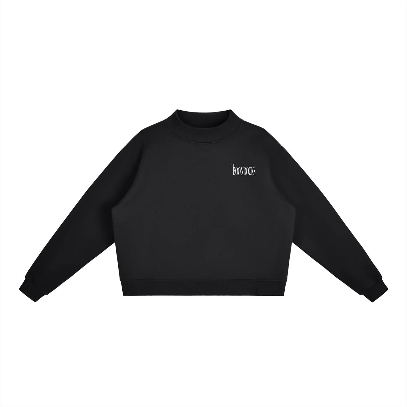 The Boondocks Jazmine Watchful Black Heavyweight Crewneck - Image 3
