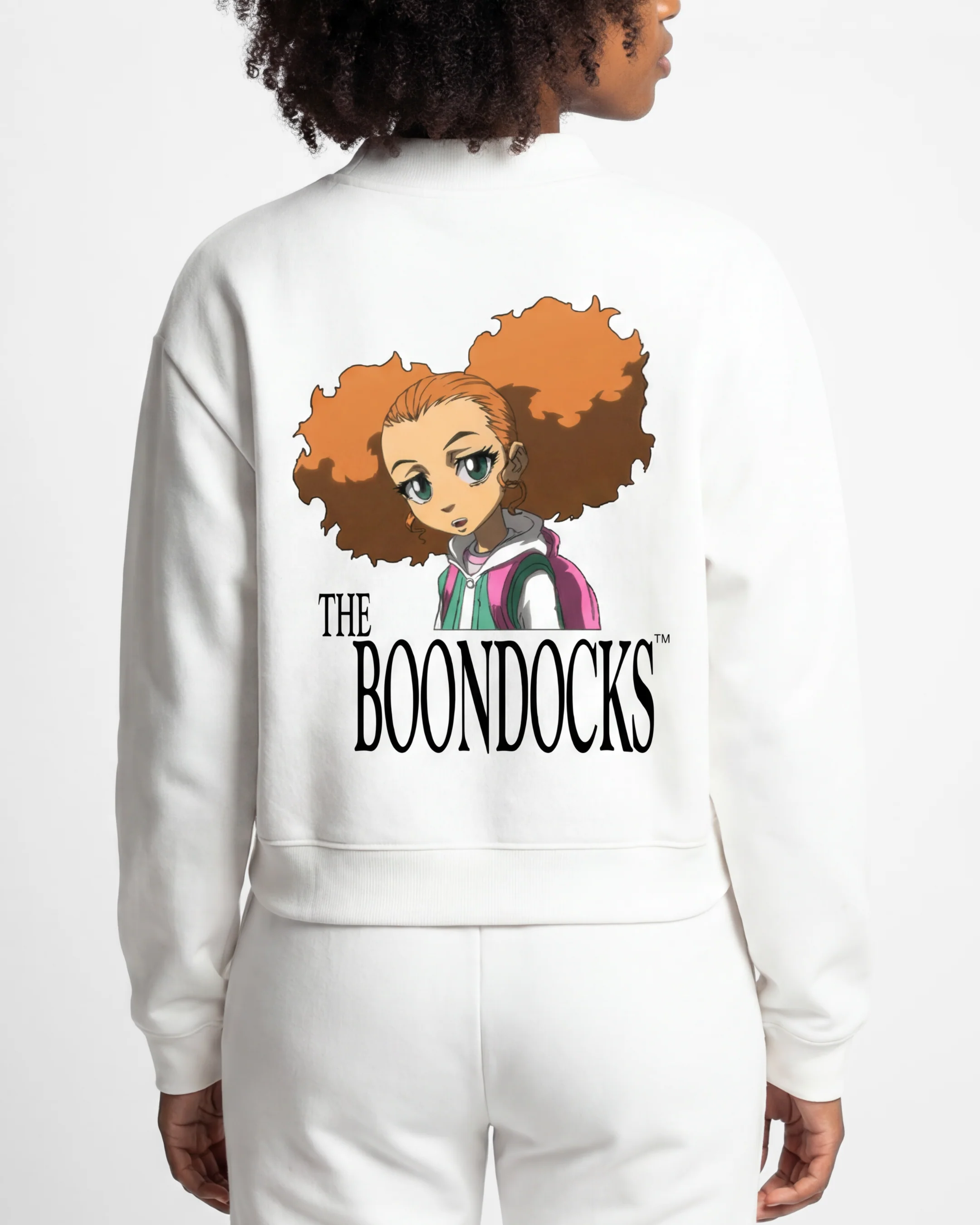 The Boondocks Jazmine Watchful Heavyweight Crewneck