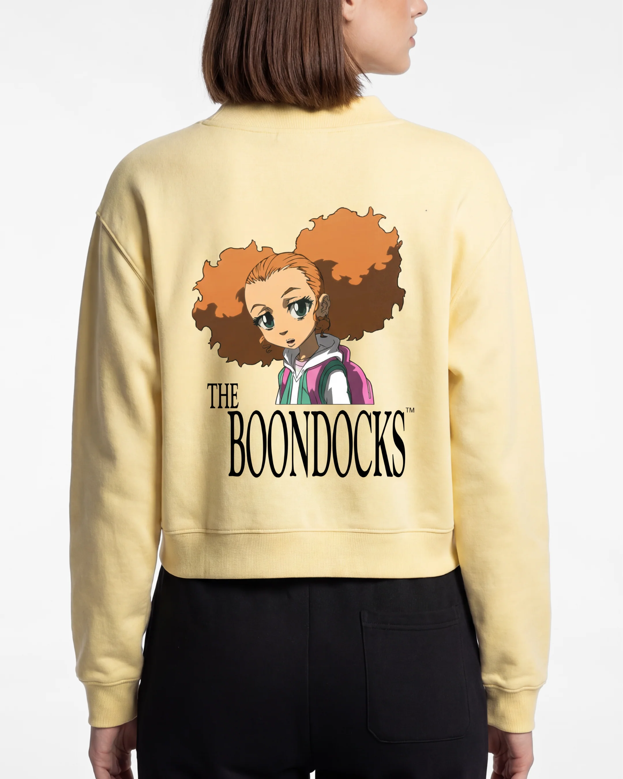 The Boondocks Jazmine Watchful Heavyweight Crewneck - Image 13