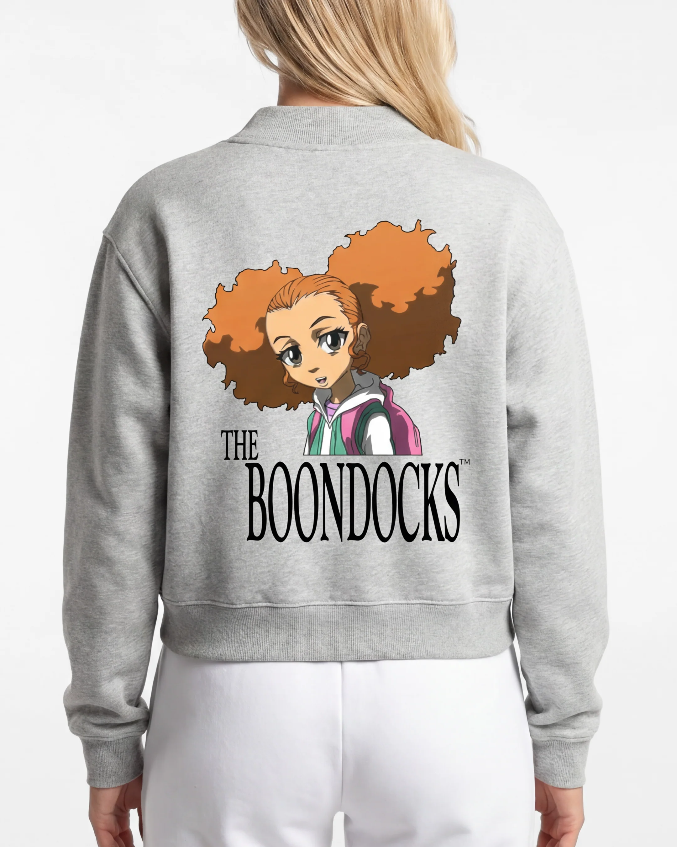 The Boondocks Jazmine Watchful Heavyweight Crewneck - Image 5