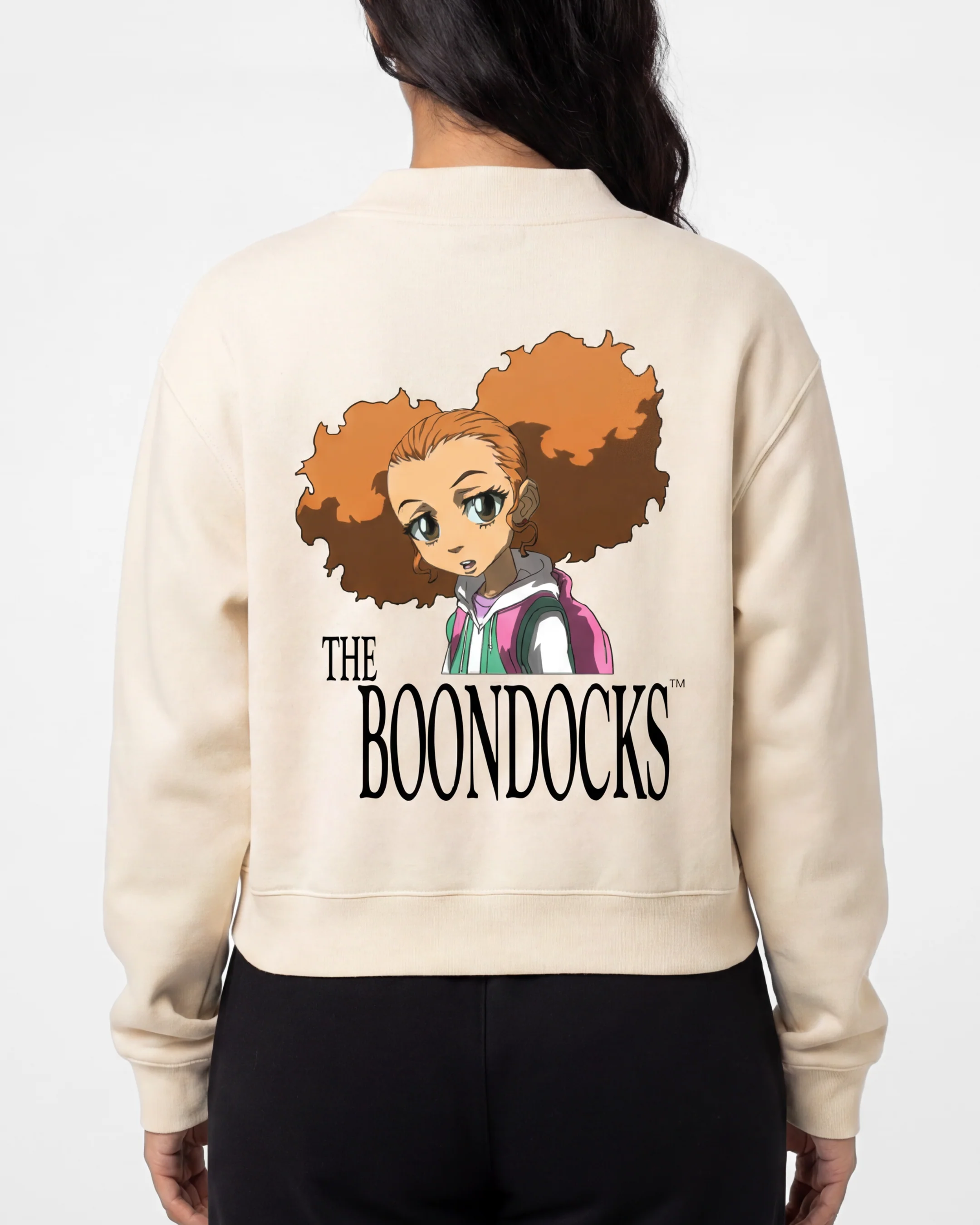 The Boondocks Jazmine Watchful Heavyweight Crewneck - Image 9