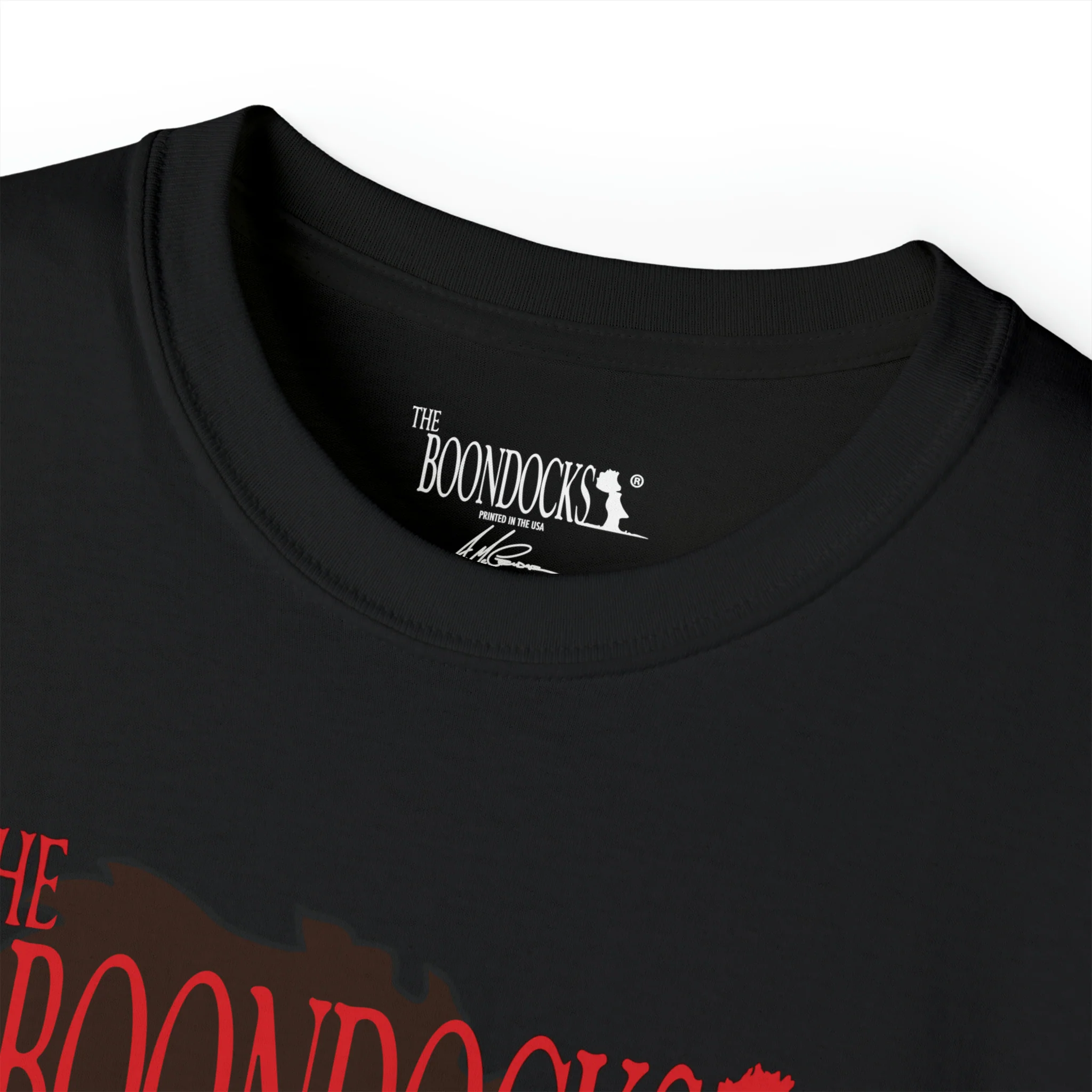 The Boondocks - Movie Poster Black Eco-T-Shirt - Image 3