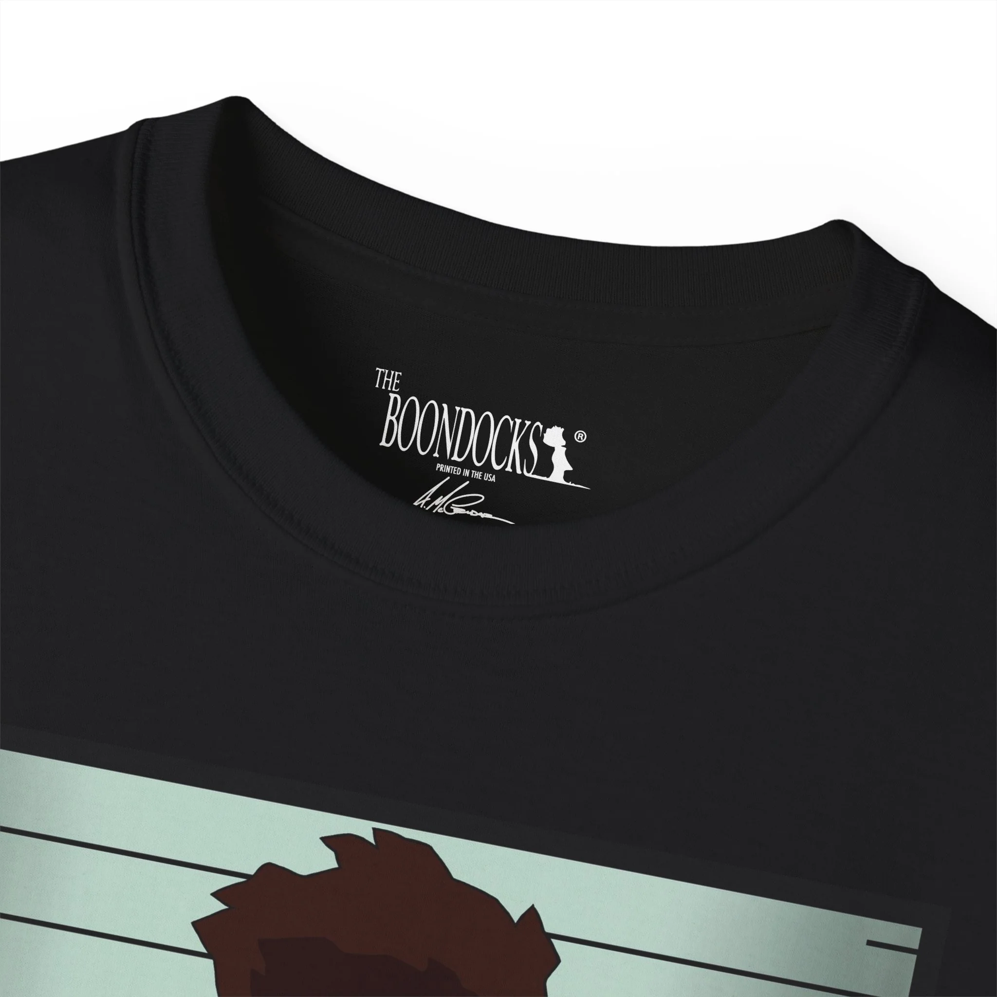 The Boondocks - Mugshot Black Eco-T-Shirt - Image 4