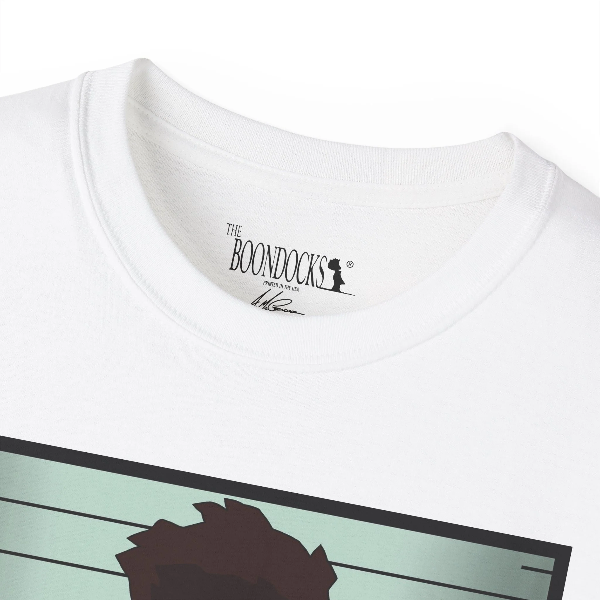 The Boondocks - Mugshot White Eco-T-Shirt - Image 3