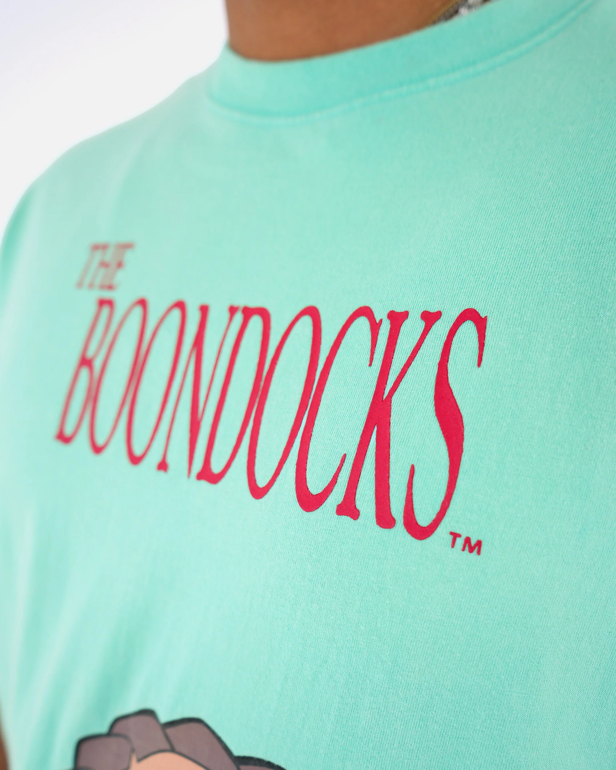 The Boondocks No Apologies Mint Green Wash T-Shirt - Image 3