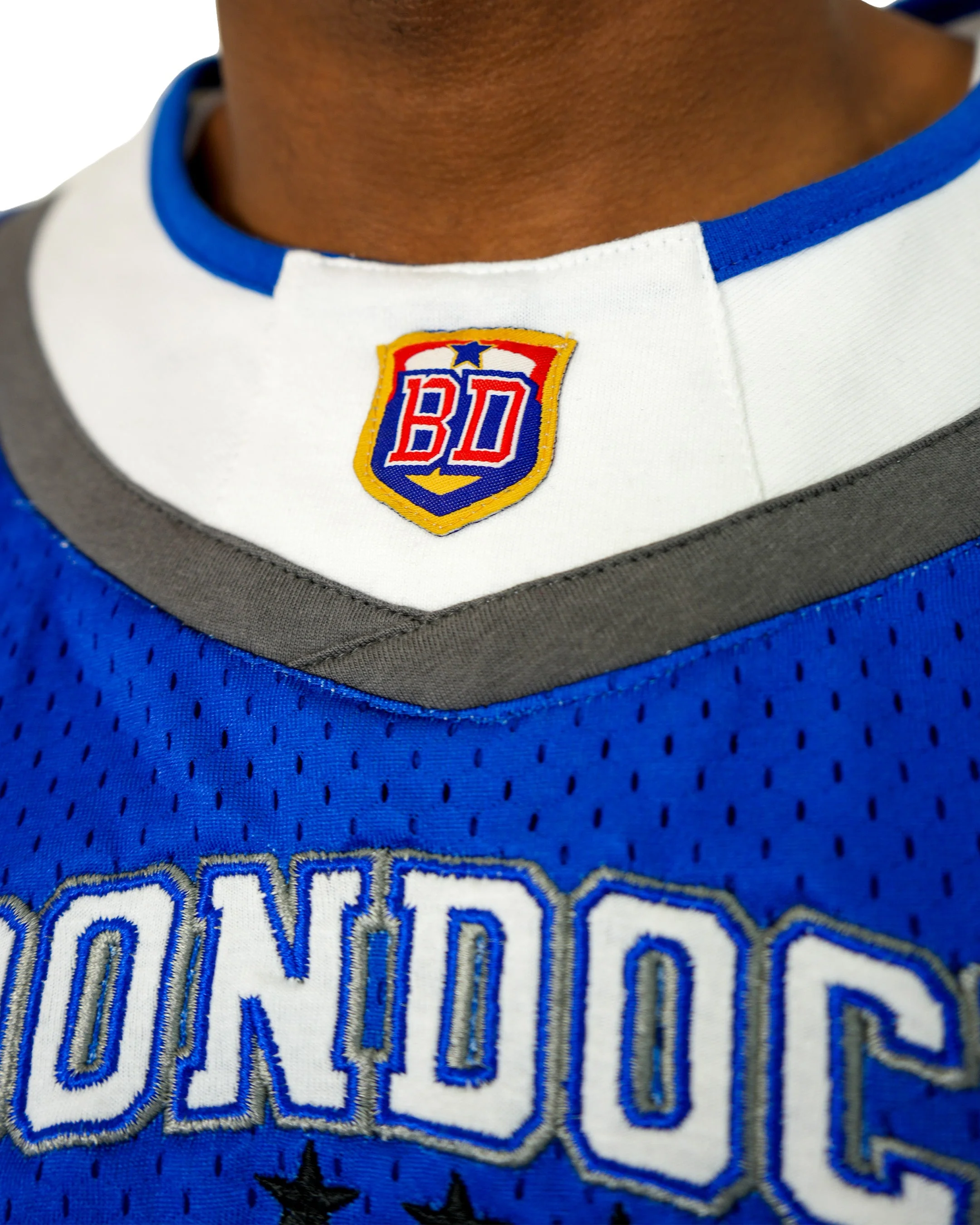 The Boondocks Riley Football Knit Blue Jersey - Image 4