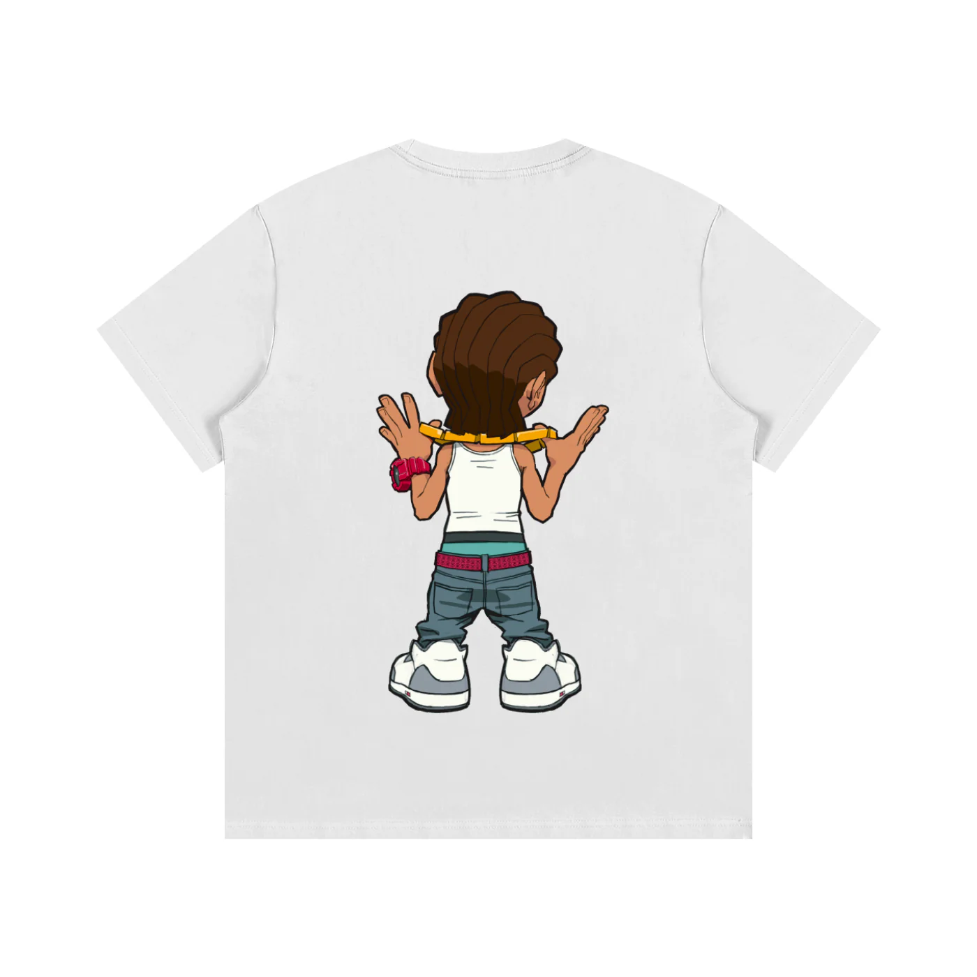 The Boondocks Riley Freeman Big Flex T-Shirt - Image 4