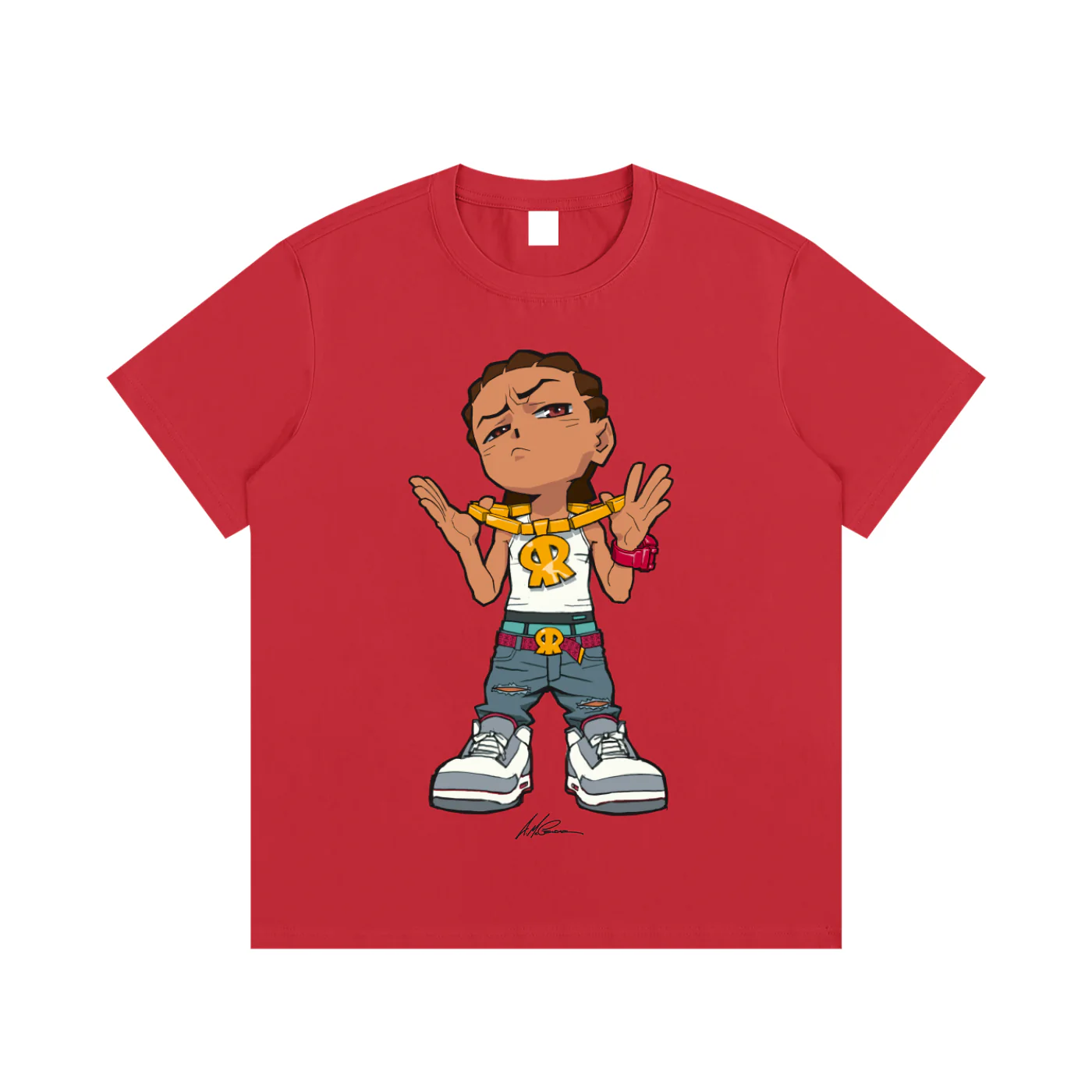 The Boondocks Riley Freeman Big Flex T-Shirt - Image 5