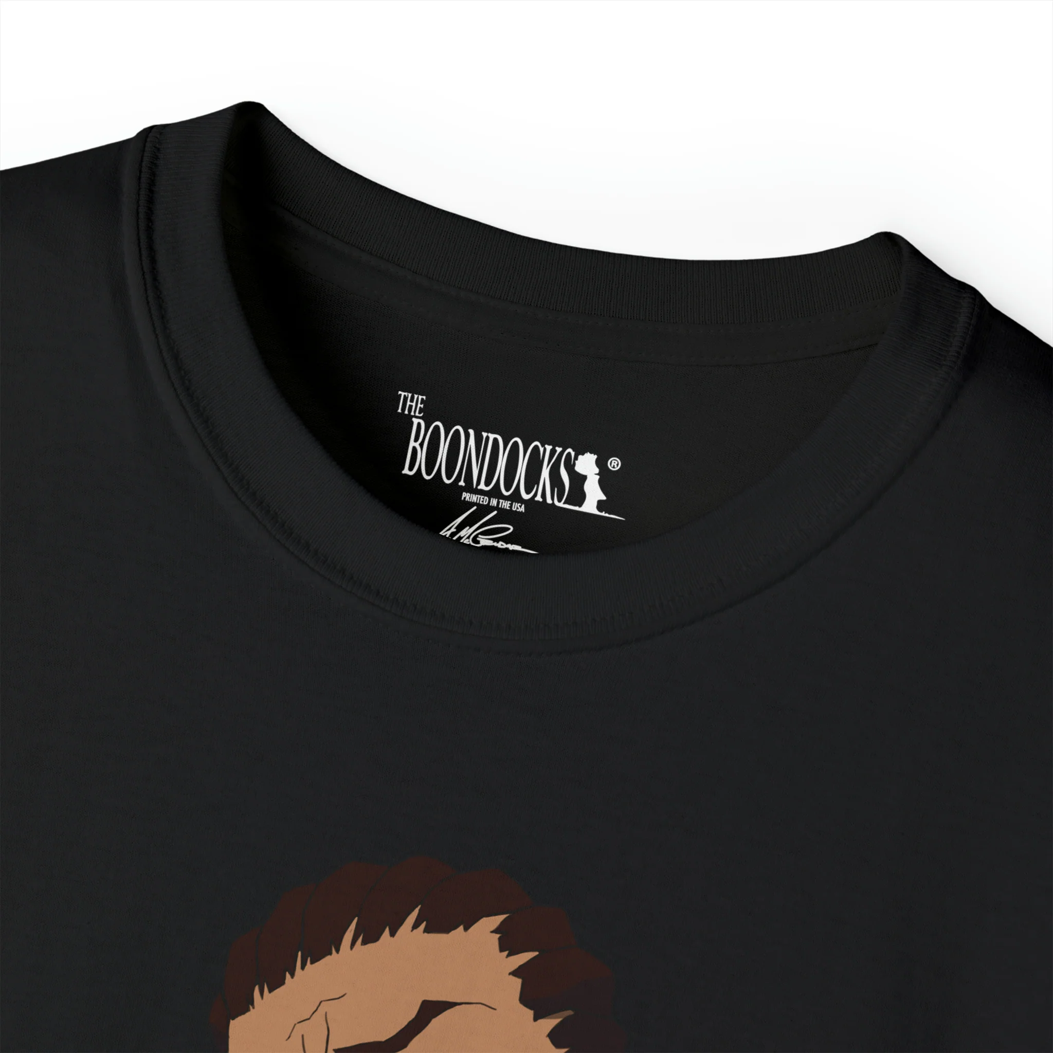 The Boondocks - Riley Godfather Black Eco-T-Shirt - Image 5
