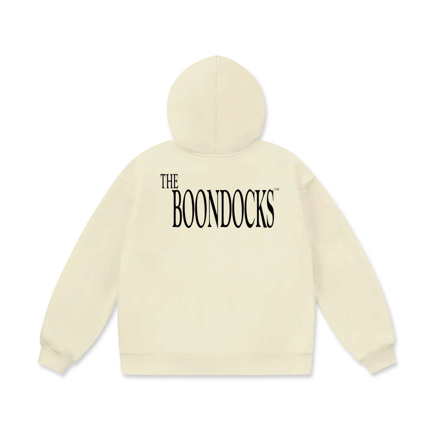 The Boondocks Riley Hands Out Oversized Heavyweight Tan Hoodie - Image 4