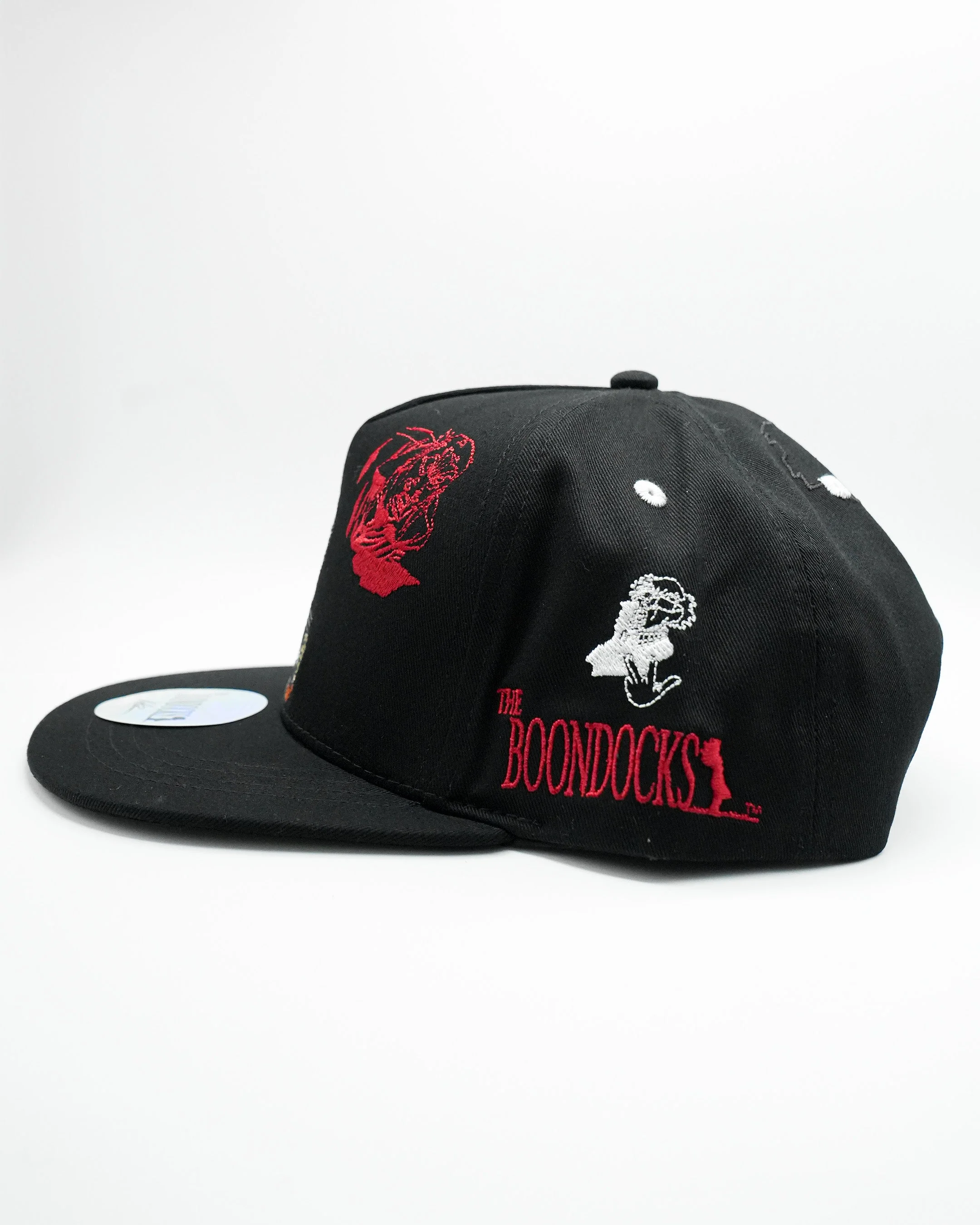 The Boondocks Riley Mugshot Black Snapback Hat - Image 8