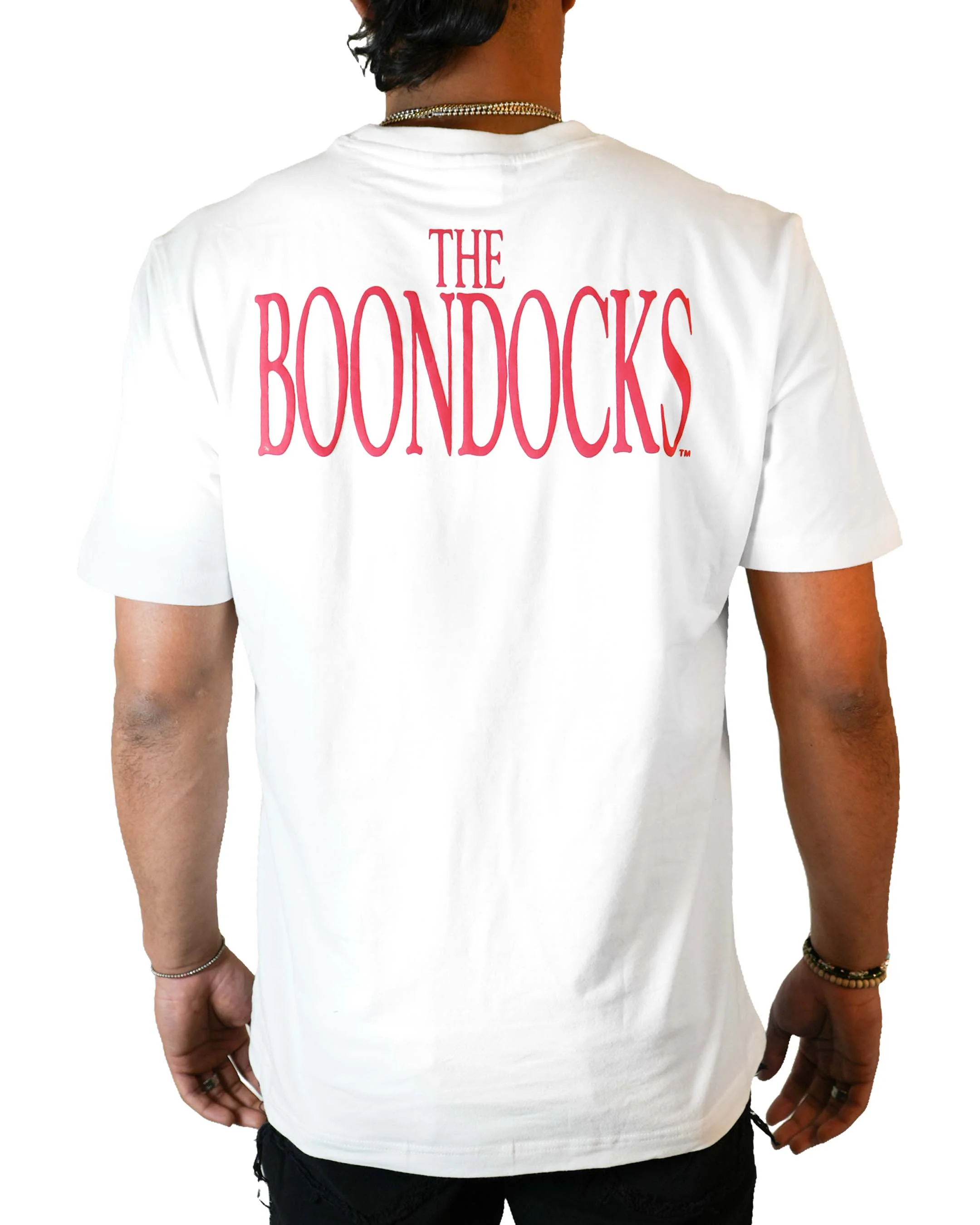 The Boondocks - Riley press Conference White T-Shirt - Image 4
