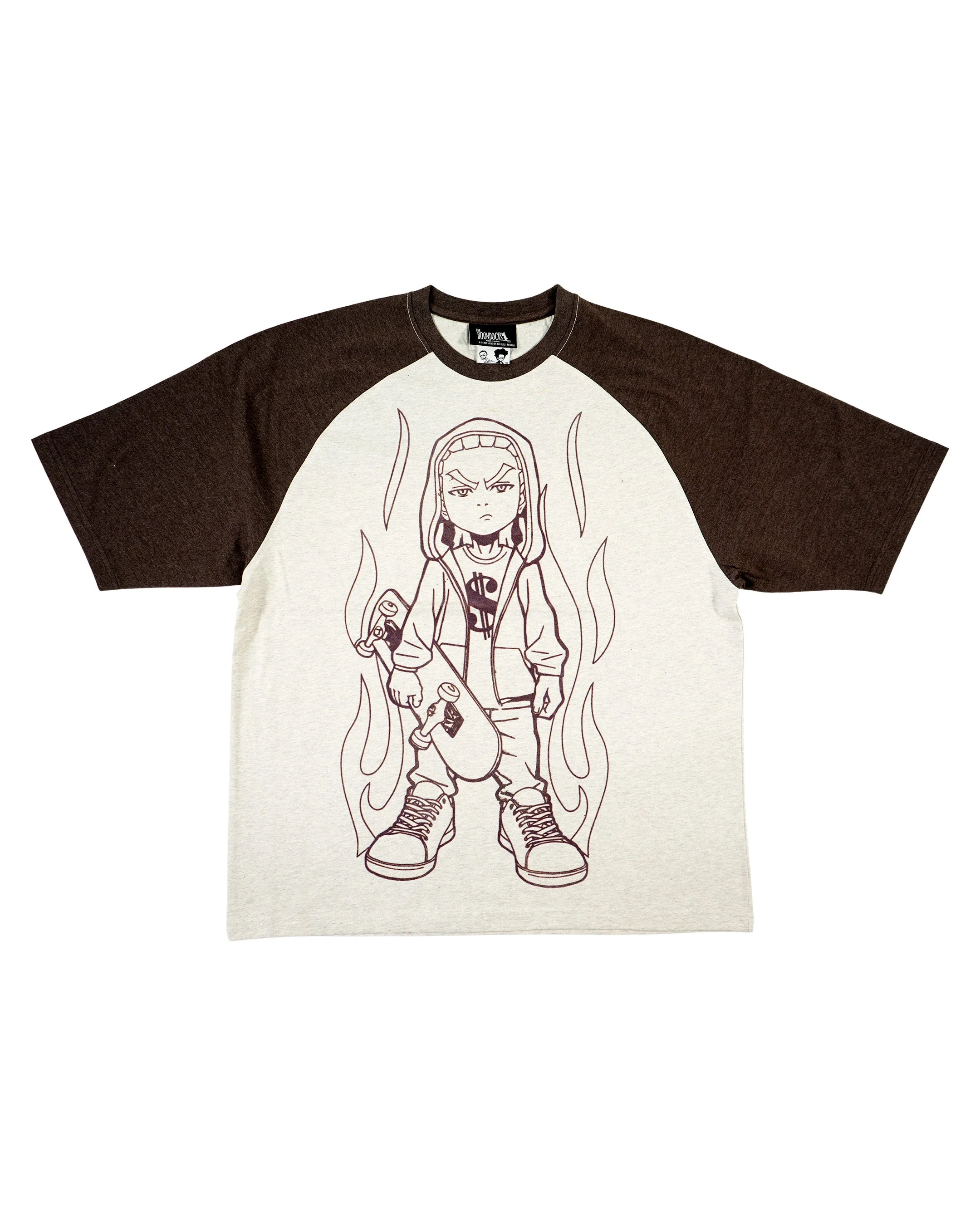 The Boondocks - Riley Skater Oatmeal T-Shirt
