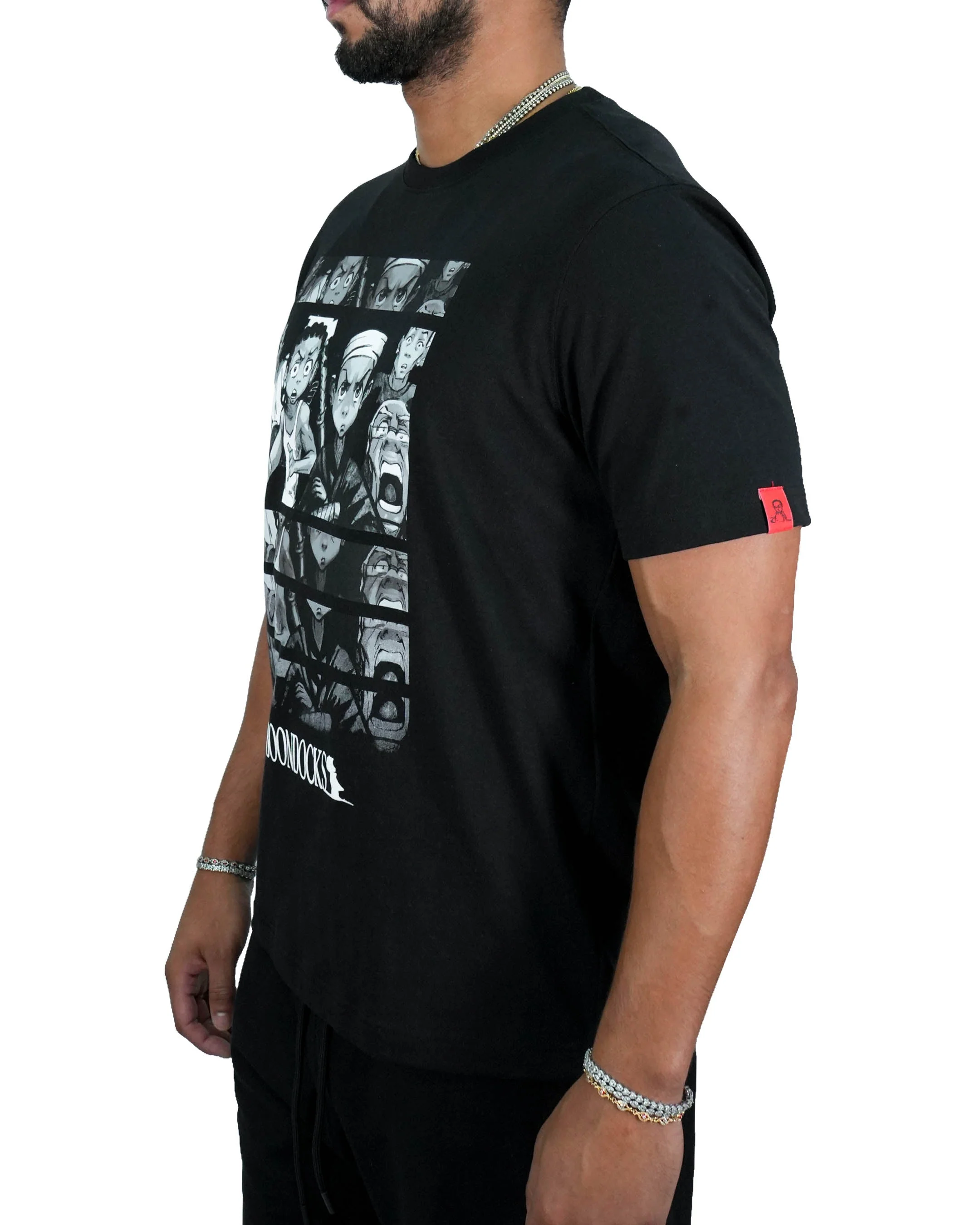 The Boondocks Samurai Black T-Shirt - Image 2