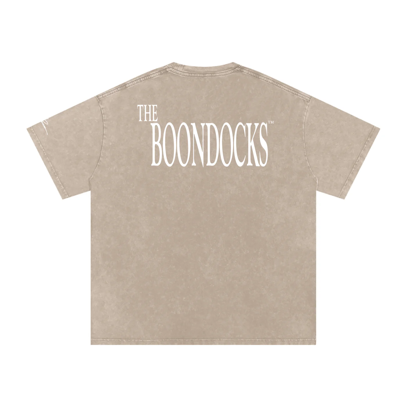 The Boondocks Villains Line Up Oversize Acid Wash T-Shirt - Image 5