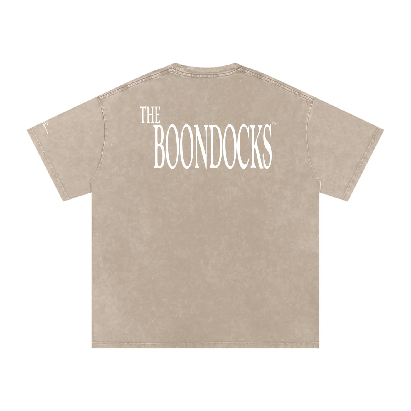 The Boondocks Woodcrest Brothers Acid Washed Oversized T-Shirt - Image 6